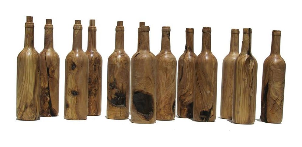 Botellas de vino — Woodbar, Javier Salvadores